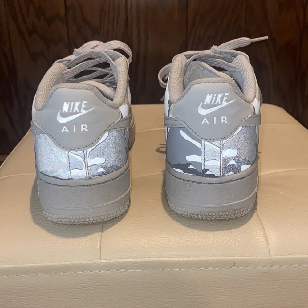 Nike Air Force One “Gray Reflective Camo” - Picture 5 of 7